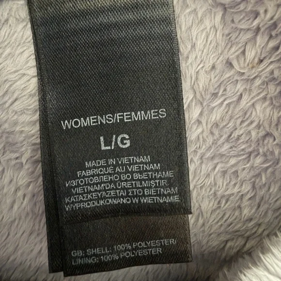 The North Face Women's Light Gray Teddy Jacket - Picture 4 of 5